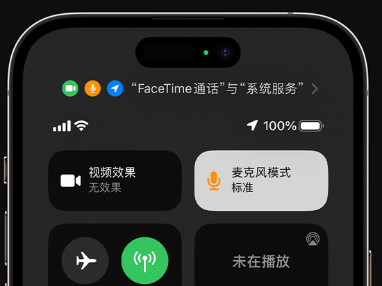 博湖苹果授权维修网点分享iPhone在通话时让你的声音更清晰 