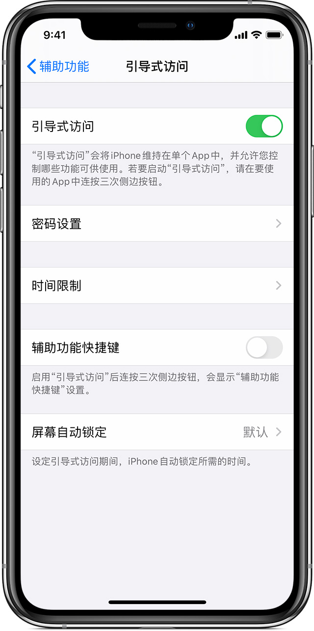 博湖苹果手机维修分享如何在 iPhone 上退出引导式访问 